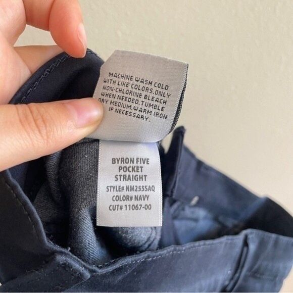 Mens Hudson Byron 5 Pocket Jeans Navy size 31 - Picture 8 of 8